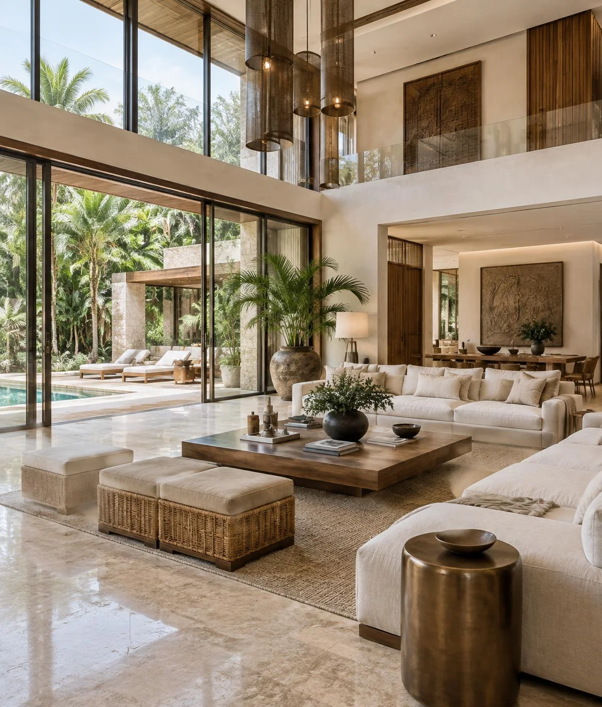 Signature Villa in morning light at JD Villa